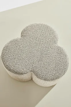 Hot Pastill Bodhi puf i bouclé ø 70 cm Greige