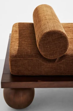 Discount Pastill Julie madras og pude til daybed Mokka brun