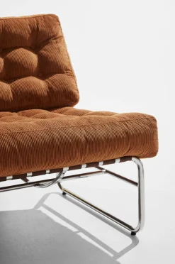 Best Pastill Luca loungesofa 2-personers Kanelbrunt fløjl