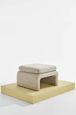 Hot Pastill Mika puf bouclé Greige
