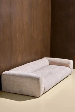Best Pastill Wenju sofa 4 sæder Greige chenille