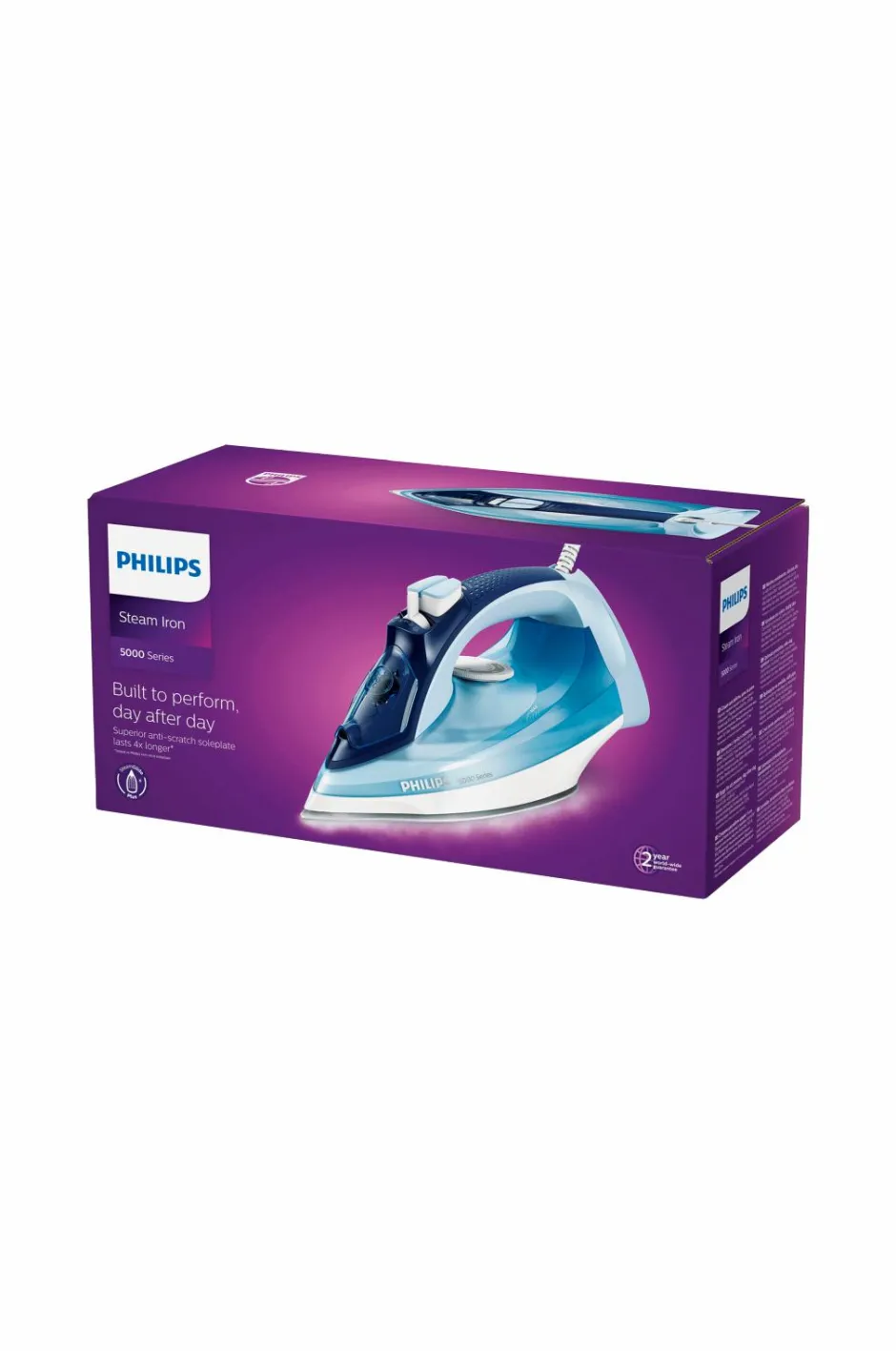 Sale Philips Dampstrygejern DST5030/20 5000 2400W No color