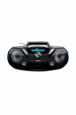 Clearance Philips CD Soundmachine med Bluetooth, kassettebånd, USB og radio No color