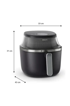 Best Philips Varmluftfriturekoger 6,2 l 3000 Series Na331/00 No color