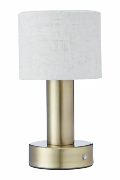Best PR Home Bordlampe Tiara opladelig Brass