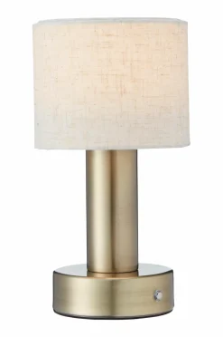 Best PR Home Bordlampe Tiara opladelig Brass
