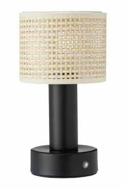 Sale PR Home Bordlampe Tiara opladelig Black