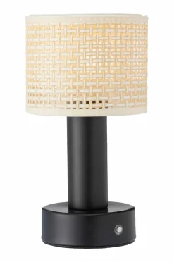 Sale PR Home Bordlampe Tiara opladelig Black