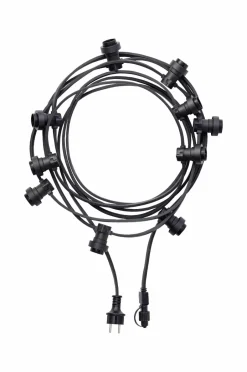 Best PR Home Bright light string 7,2 m Black