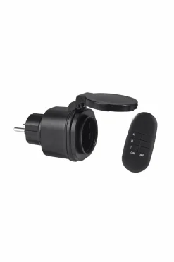 Clearance PR Home Fjernafbryder 1-pak, udendørs, 6 cm Sort