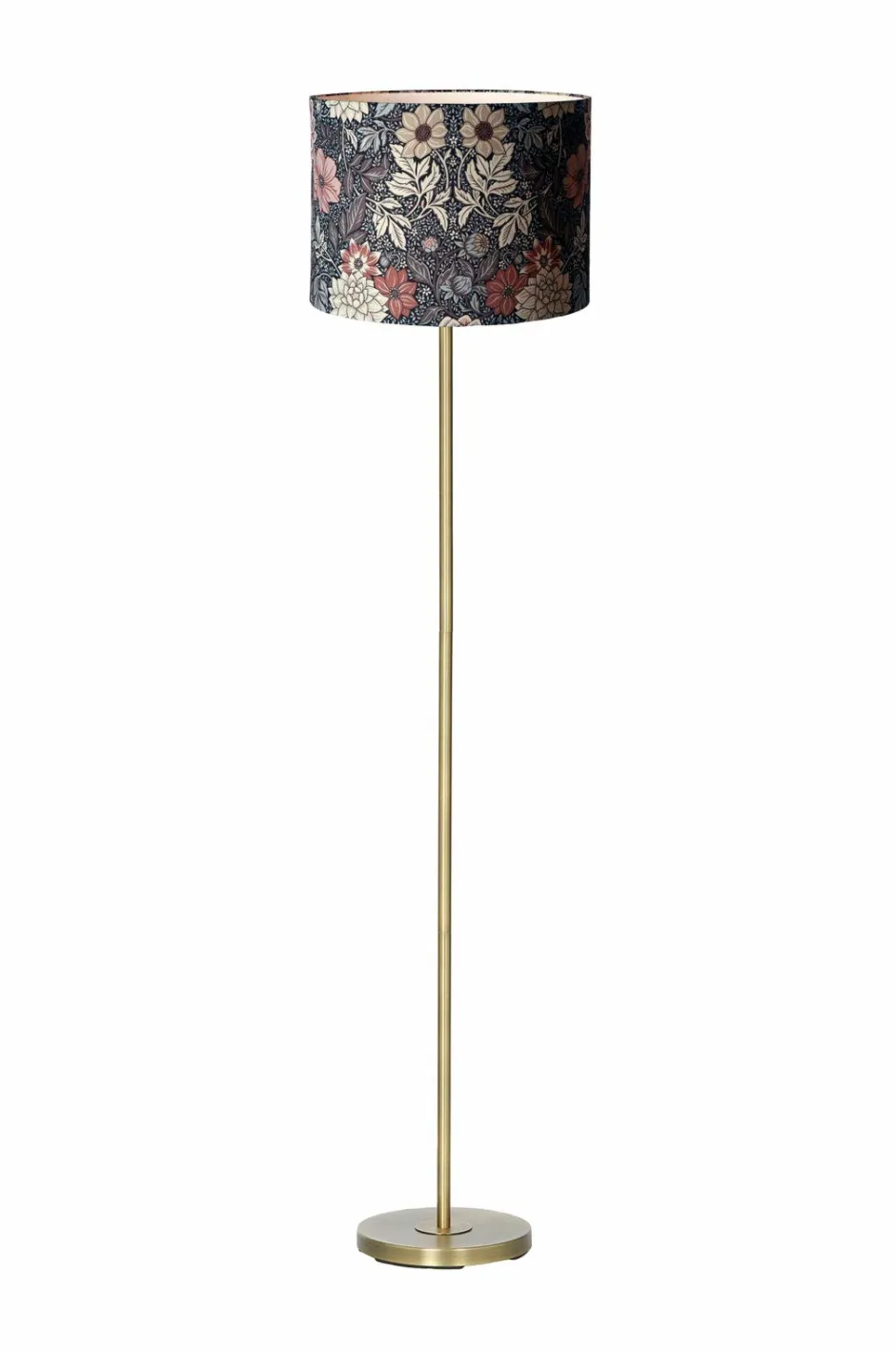 Clearance PR Home Gulvlampe Amy messing Dahlia Brun