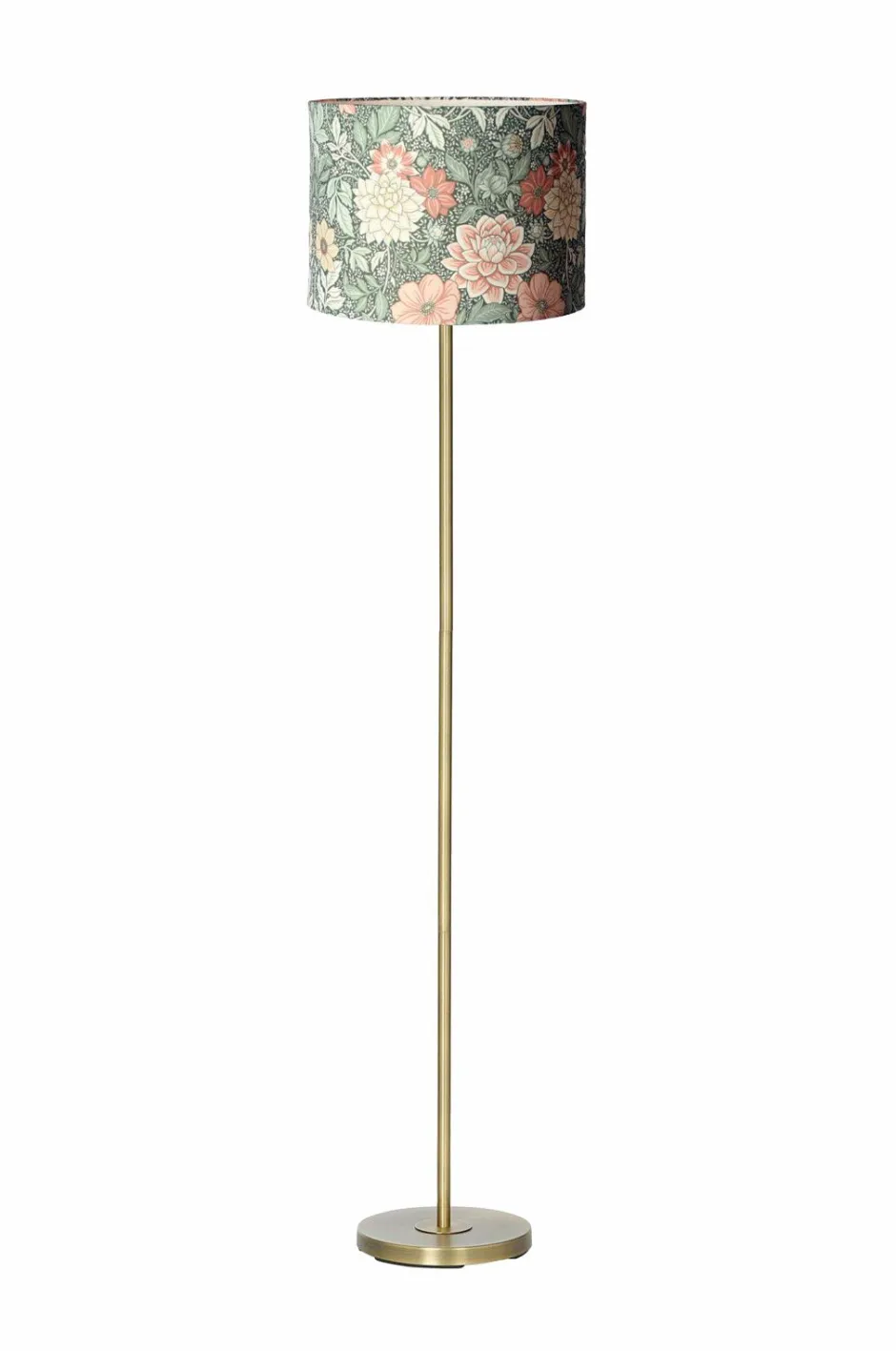 Clearance PR Home Gulvlampe Amy messing Dahlia Brun