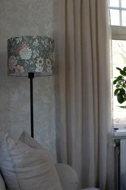 Outlet PR Home Gulvlampe Amy sort Dahlia Grøn