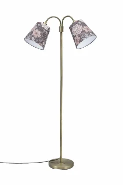 Outlet PR Home Gulvlampe Amy Dahlia Brun