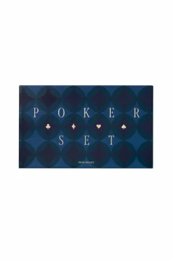 Outlet PRINTWORKS Klassisk - Pokerkunst, Diamanter Mørkeblå