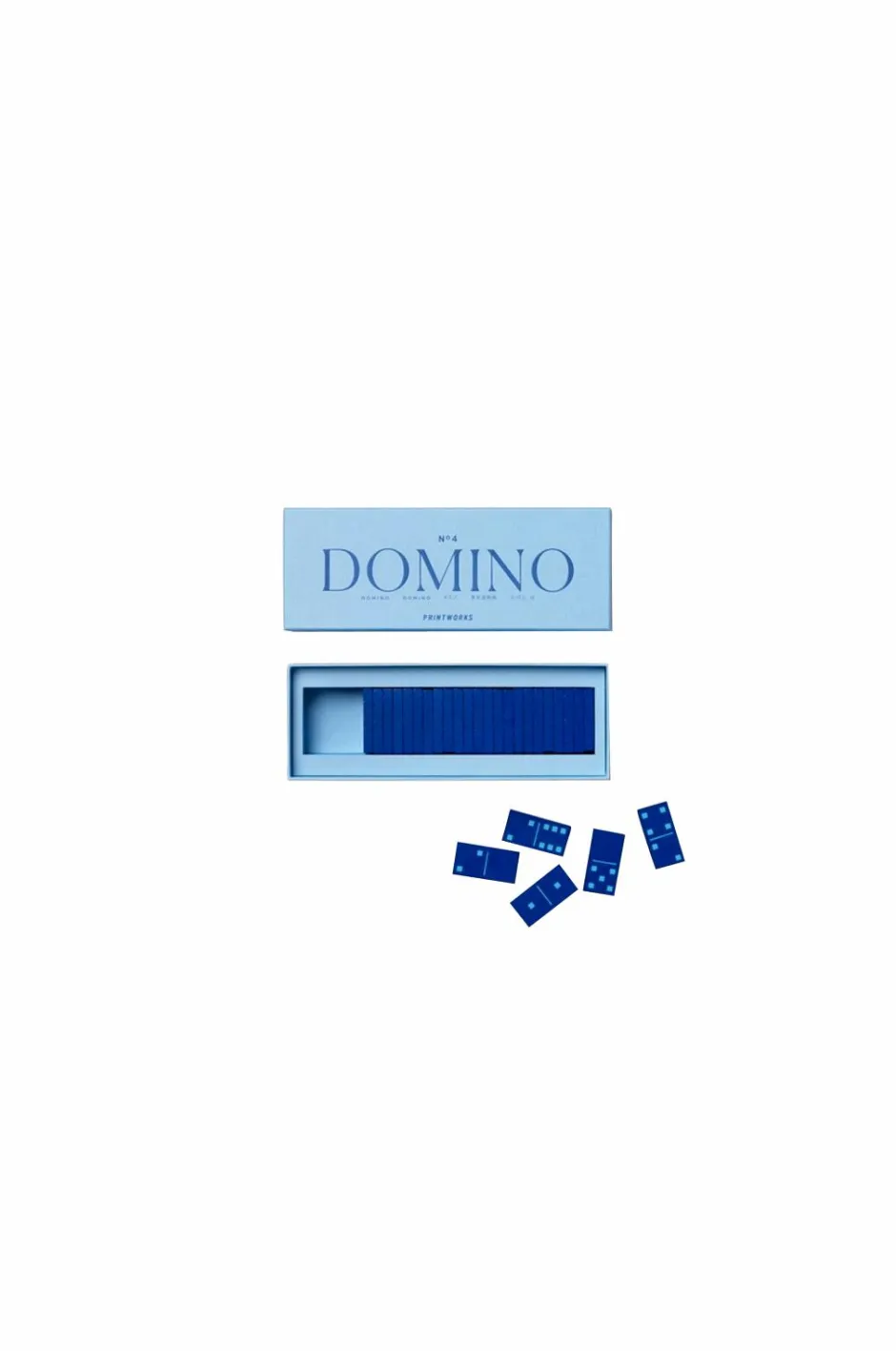 Best PRINTWORKS Klassisk - Domino Blå