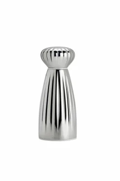 Robert Welch Salt Mill Palm Bright Rustfrit stål Medium Rustfrit stål/hvid