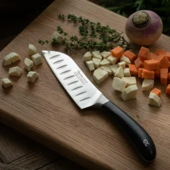 Discount Robert Welch Santokukniv Signature 14cm/ 5,5 Sort/stål