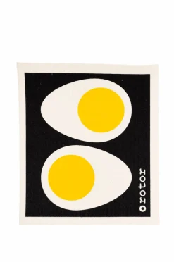 Clearance Rotor design Karklud Egg Halves 6-pak Sort