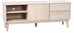 Hot Rowico Home Tv-bænk Yumi Hvidpigmenteret eg