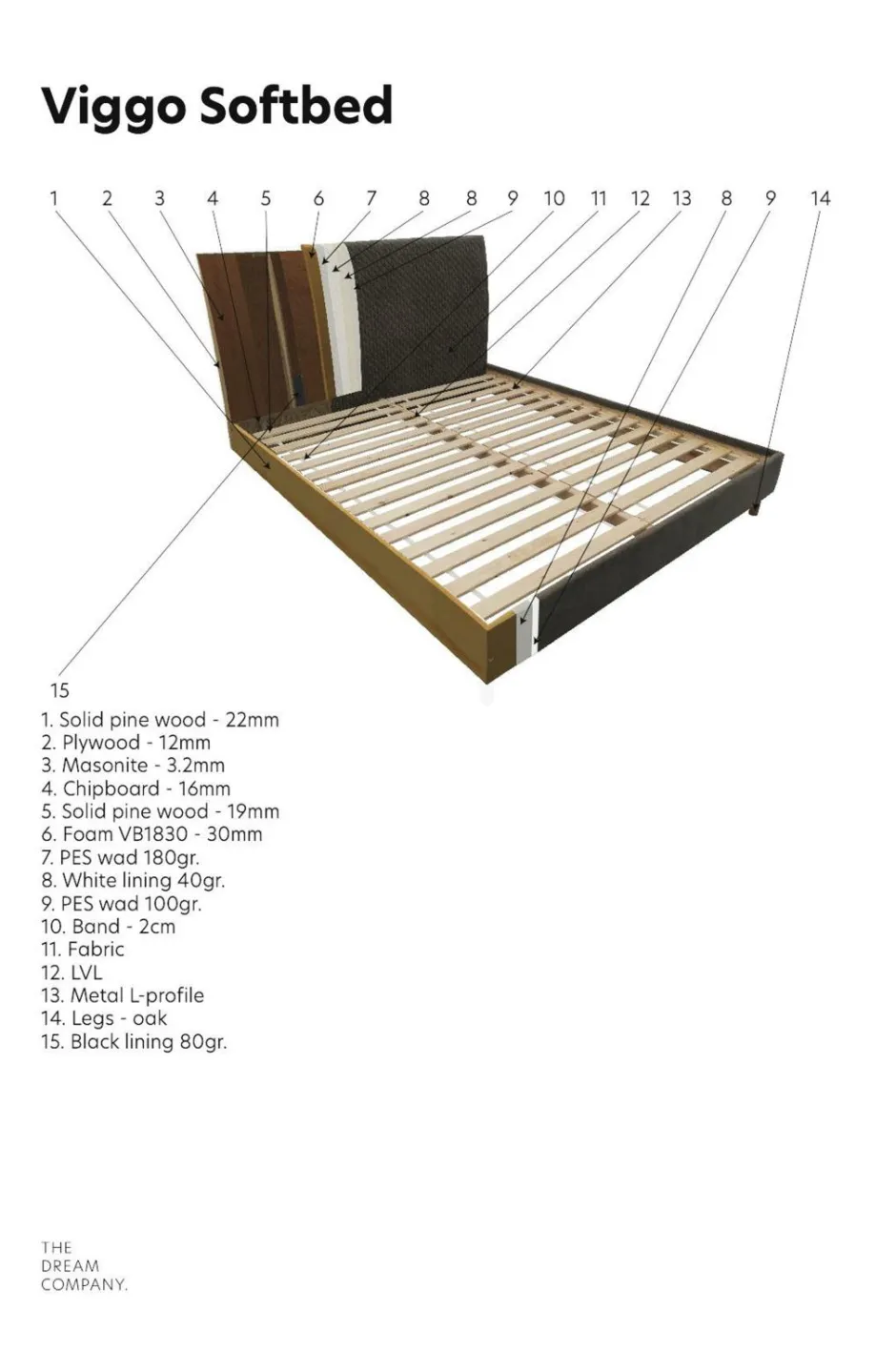 Discount Scapa Seng Softbed Viggo Medium Beige