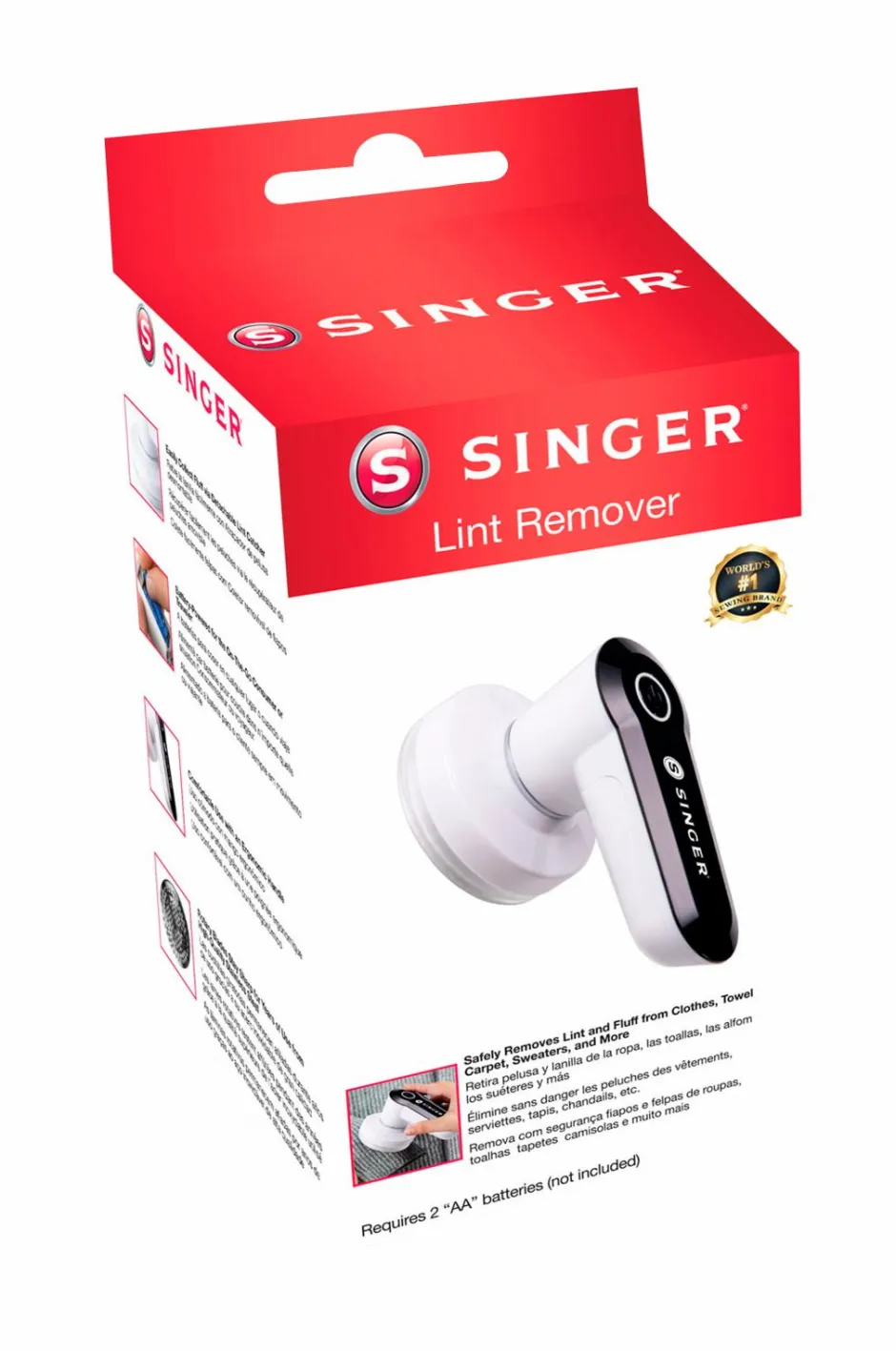 Sale Singer Bumsefjerner Compact lint remover No color