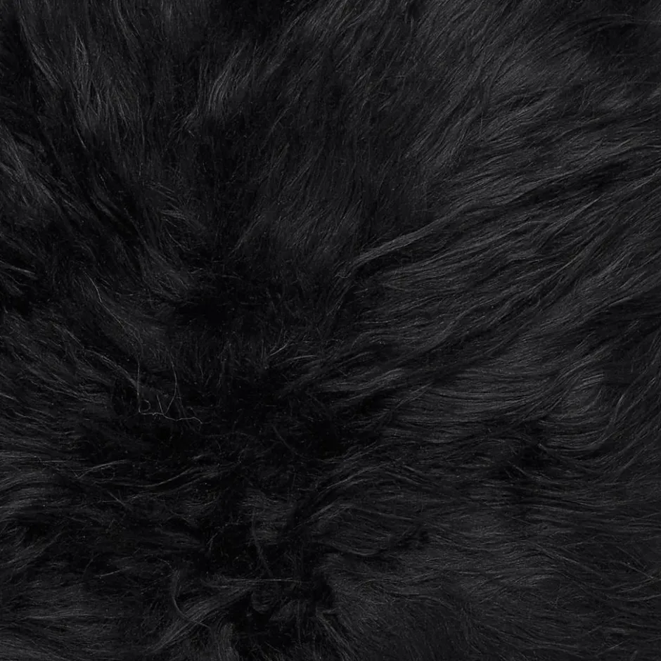 Best Skinnwille Fåreskind Molly Natural black brown