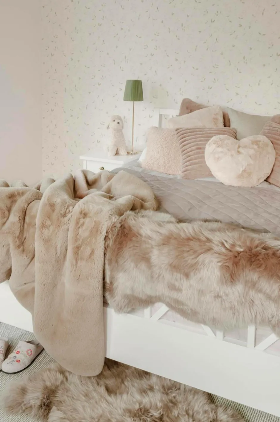 Hot Skinnwille Fåreskind Gently Taupe