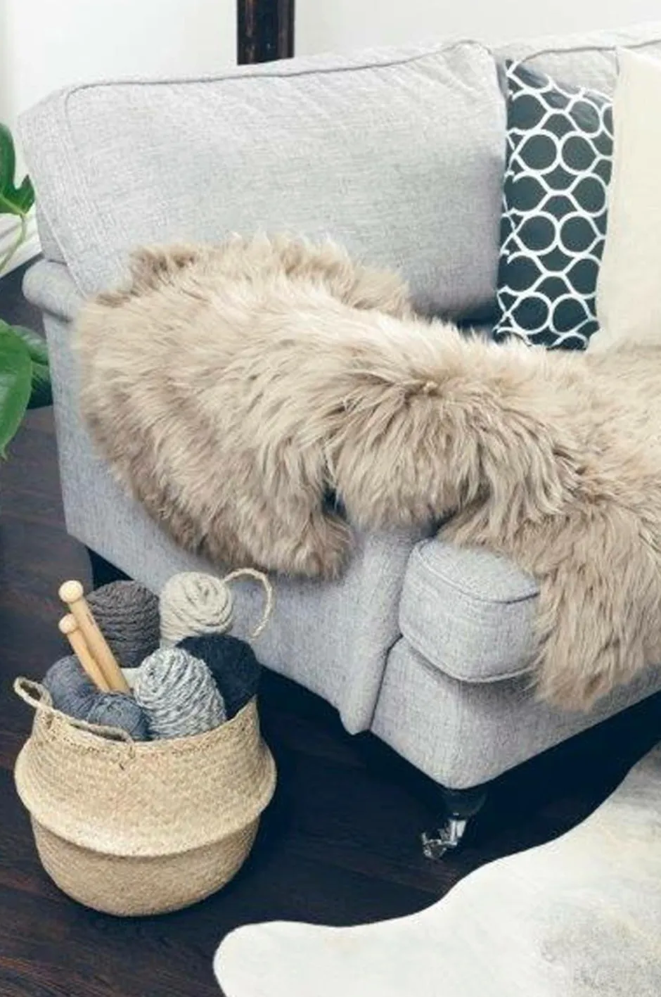 Clearance Skinnwille Fåreskind Gently BEIGE