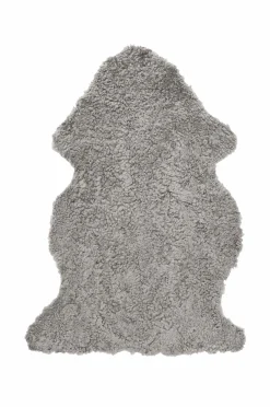 Best Skinnwille Fåreskind Curly Natural grey