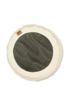 Sale Skinnwille Fåreskindshynde rund Curly Beige moonlight