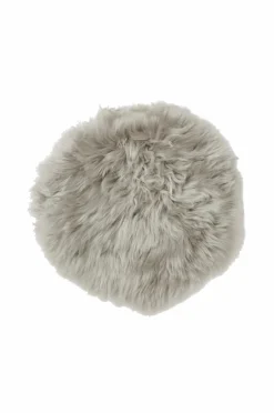 Clearance Skinnwille Pelshynde fåreskind Gently Silver Beige