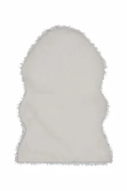 Hot Skinnwille Skind imitation Wooly Sølvfarvet