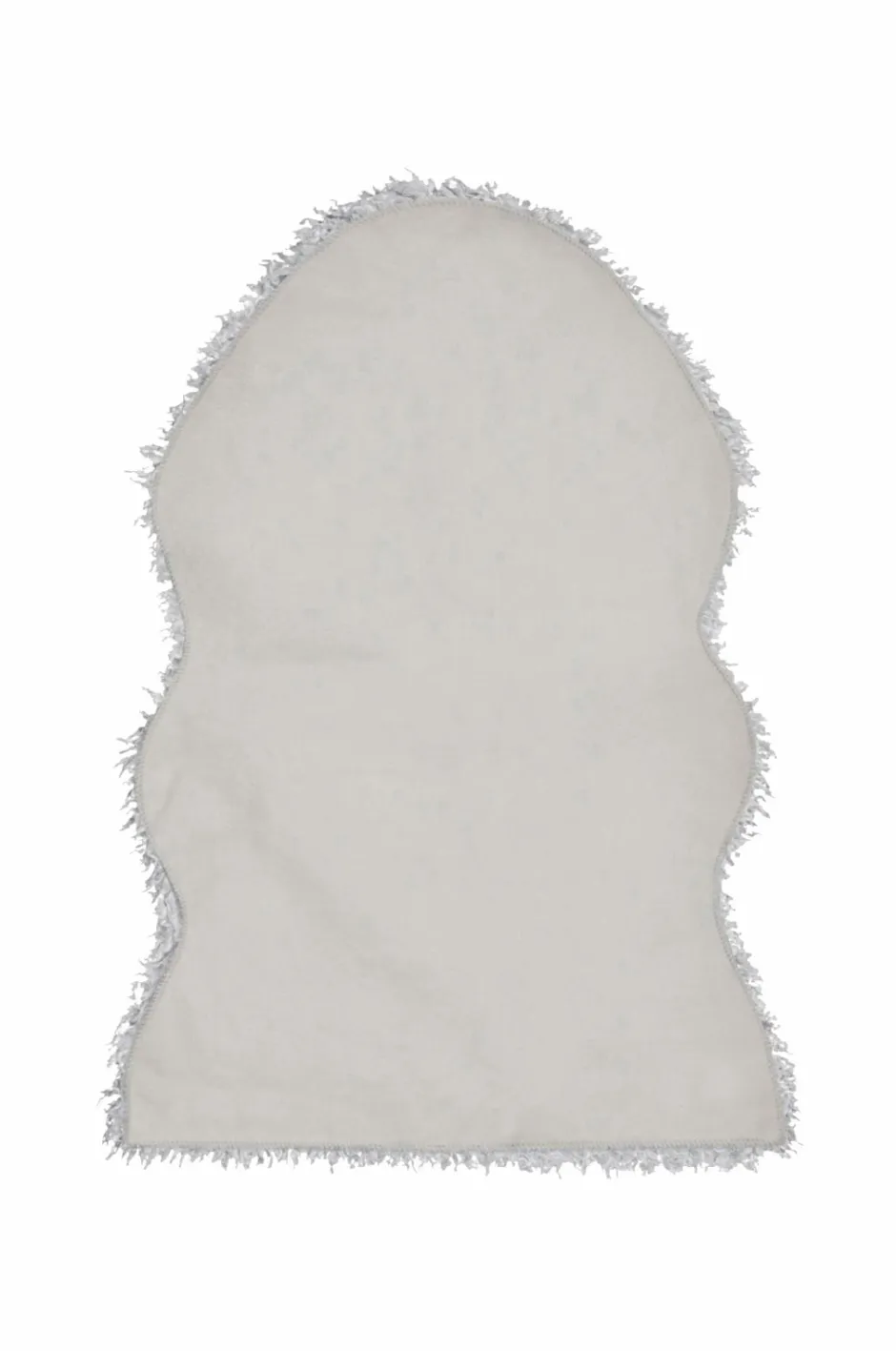 Hot Skinnwille Skind imitation Wooly Sølvfarvet