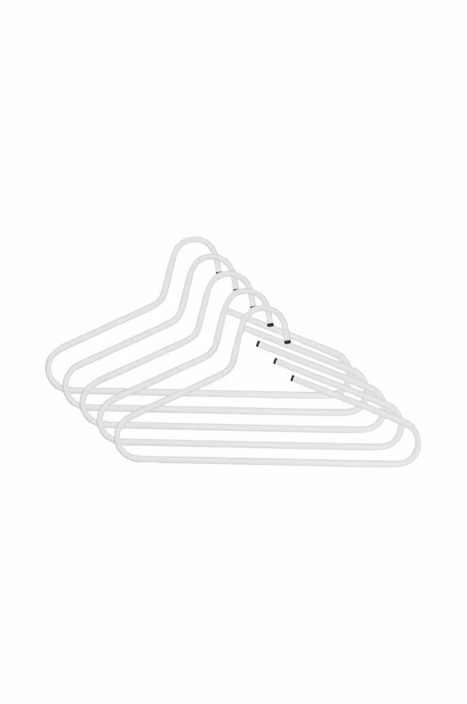 Clearance Spinder Design Bøjler (sæt med 5 stk.) Victorie Hvid