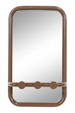 Discount Spinder Design Retro Spejl Chokoladebrun