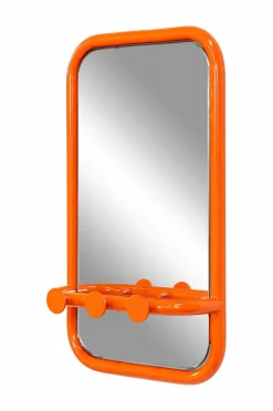 Online Spinder Design Retro Spejl Ren orange