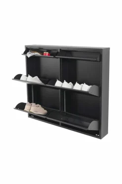 Best Spinder Design Skoskab Billy 6 Sort