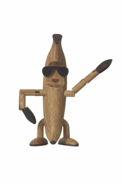 Sale Spring Copenhagen Trædekoration Benny Banana 13 cm Natur