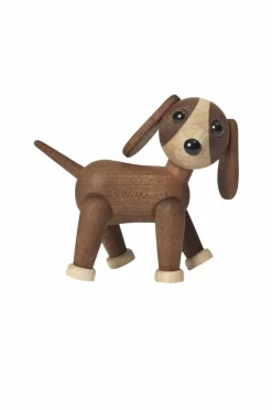 Sale Spring Copenhagen Trædekoration Twix Hund 11 cm Brun