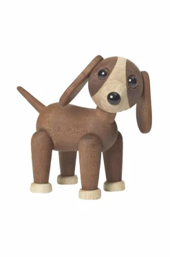 Sale Spring Copenhagen Trædekoration Twix Hund 11 cm Brun