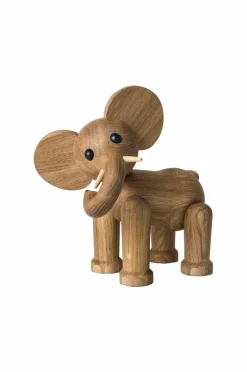 Clearance Spring Copenhagen Trædekoration Maggie Elefant 23,5 cm Natur