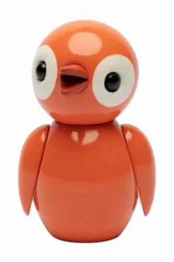 Sale Spring Copenhagen Trædekoration Spring Birds 6,5 cm Optimistisk orange
