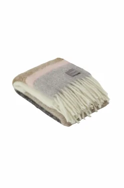 Discount Stackelbergs Plaid mohairstribe Brun, sort og rosa stribe