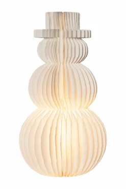 Discount Star Trading Dekoration Snowman 50cm Hvid