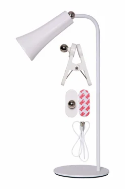 Clearance Star Trading Funktionel bordlampe Hvid