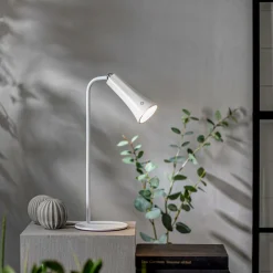 Clearance Star Trading Funktionel bordlampe Hvid