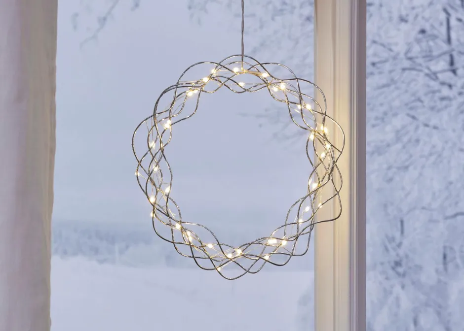 Best Star Trading Krøllet 30cm Sølv