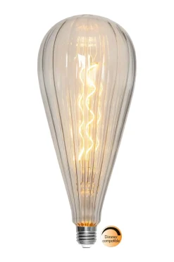 Best Star Trading LED E27 P125 Line Klar Glas