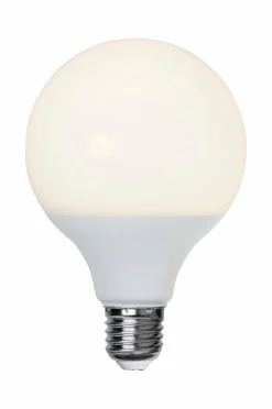 Sale Star Trading LED-pære E27 G95 Outdoor Lighting Hvid
